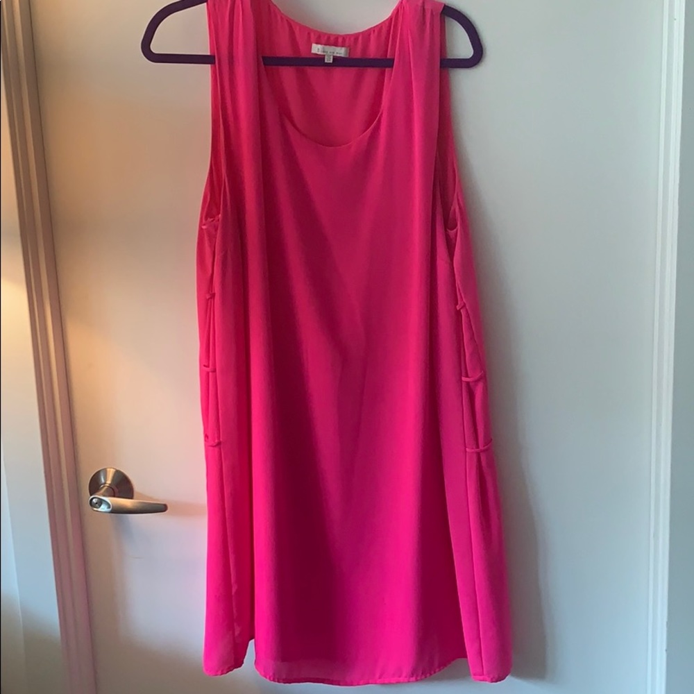 Electric pink 2X Dress